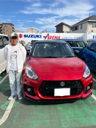 スイフトスポーツファイナルエディションご納車しました。